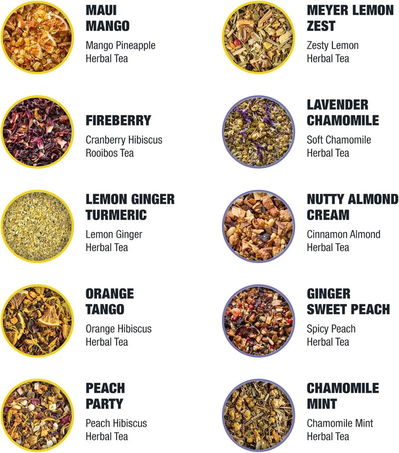 Tiesta Tea Discovery Sampler Dry Flight Set - Image 5